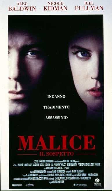 malice il sospetto streaming|Malice